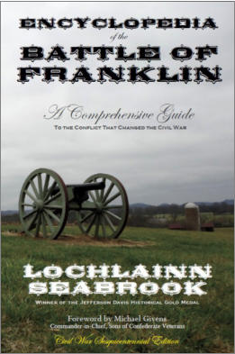 "Encyclopedia of the Battle of Franklin" from Sea Raven Press (paperback)